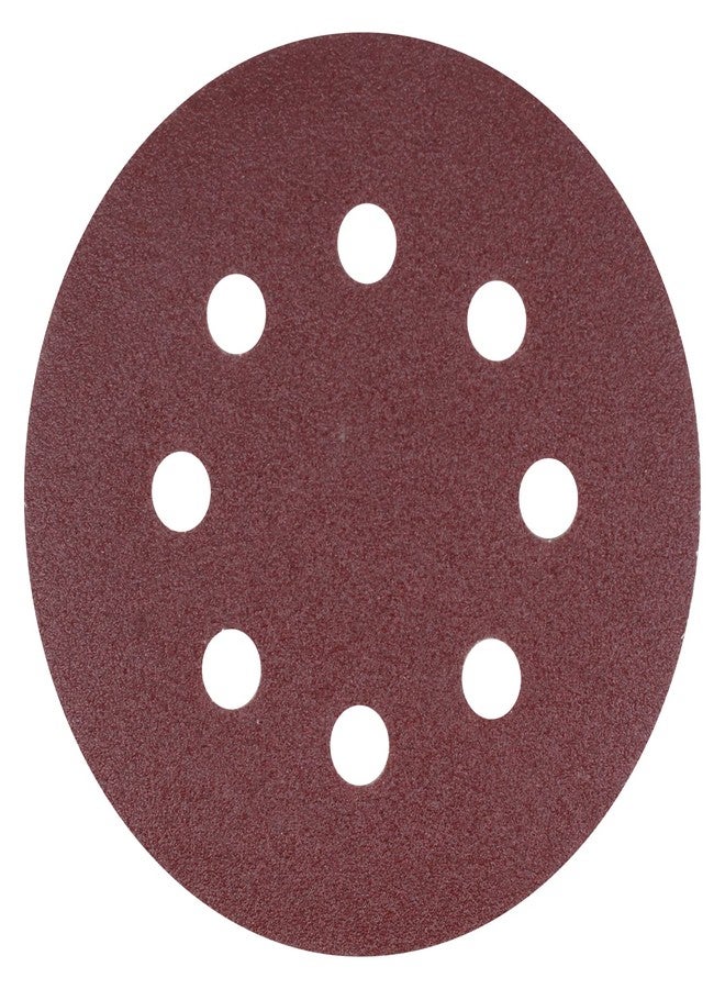 سيبتر أقراص صنفرة فيلكرو من سيبتر مليون، مقاس 125 مم، حبيبات من 60 إلى 100 قطعة، قرص ورقي بـ 8 ثقوب للصنفرة الدقيقة، المعادن، الخشب، الطلاء، البرايمر، الألياف الزجاجية، وتشطيب الأسطح البلاستيكية. - Image 1